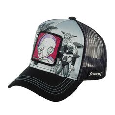 Бейсболка унисекс CAPSLAB CL/DBZ4/1/ARM Dragon Ball Emperor серая / черная, one size Capslab®