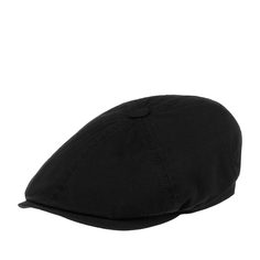 Кепка шестиклинка унисекс Stetson 6641110 6-PANEL CAP COTTON TWILL черная, р. 57
