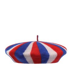 Берет женский LE BERET FRANCAIS SUPPORTER синий / белый / красный, р. One Size