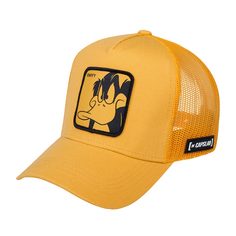Бейсболка унисекс CAPSLAB CL/LOO4/1/DUF1 Looney Tunes Daffy Duck желтая, one size Capslab®