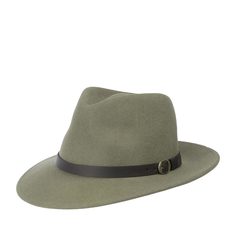 Шляпа мужская Bailey 7006 BRIAR оливковая, р. 57