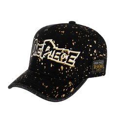 Бейсболка унисекс CAPSLAB CL/OP/TAG/1/LOG2 One Piece Skull черная, one size Capslab®