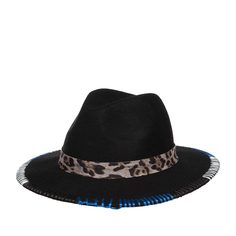 Шляпа женская Seeberger 18519-0 FELT FEDORA черная, one size