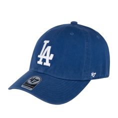 Бейсболка унисекс 47 BRAND B-RGW12GWS Los Angeles Dodgers MLB синяя, one size