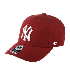 Бейсболка унисекс 47 BRAND B-MVP17WBV-GX New York Yankees MLB бордовая, one size