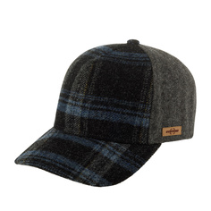 Бейсболка унисекс Stetson 7760301 TRUCKER CAP SHADOW PLAID серая/синяя, one size