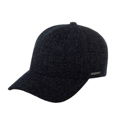 Бейсболка унисекс Stetson 7720101 BASEBALL CAP EF WOOL темно-синяя, р.59
