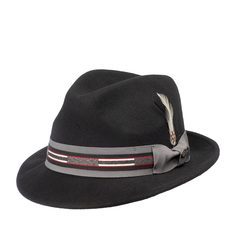 Шляпа мужская BAILEY 38348BH MARR черная р 57