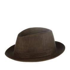 Шляпа унисекс STETSON 2193501 FEDORA LINEN коричневая р 59