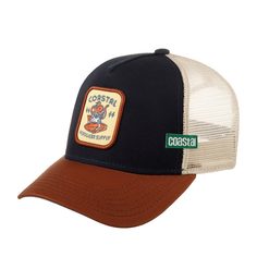 Бейсболка унисекс COASTAL HFT Headwear Supply темно-синяя one size