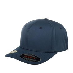 Бейсболка унисекс FLEXFIT 6277RP темно-синяя р 56
