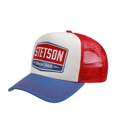 Бейсболка унисекс STETSON 7751107 TRUCKER CAP GASOLINE синяя one size