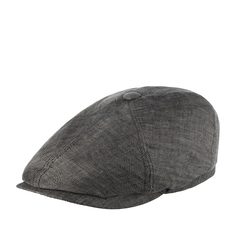 Реглан STETSON 6643501 6-PANEL CAP LINEN серый р 59