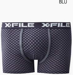 Трусы мужские X File 14917-10 синие 2XL