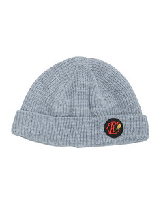 Шапка бини унисекс Хобо серая, one size No Brand