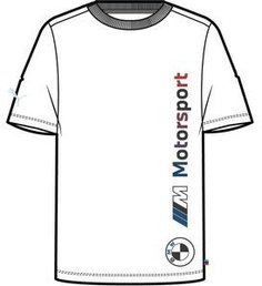 Футболка мужская PUMA BMW MMS Logo Tee + белая L