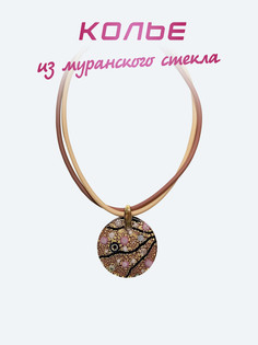 Колье из каучука 50 см PJ Murano Sakura, муранское стекло