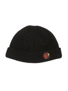 Шапка бини унисекс Хобо черная, one size No Brand
