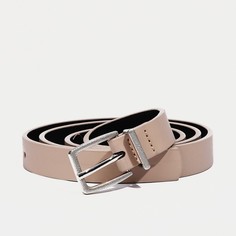Ремень женский NoBrand 9709195 бежевый, 100 см