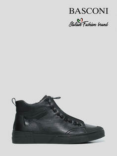 Кеды мужские BASCONI 37112B-B черные 43 RU