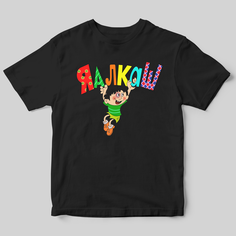 Футболка унисекс NevaGifts яалкаш черная 2XL