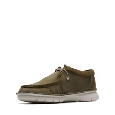 Полуботинки мужские Clarks 26170019 зеленые 41 EU
