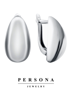 Серьги из серебра Персона E2311101B