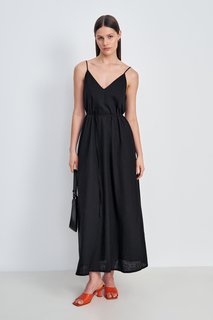 Платье женское Finn Flare FSE11066 черное XL