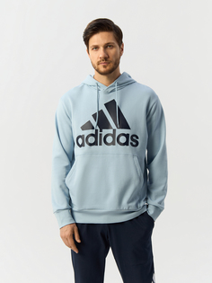 Толстовка мужская Adidas IS1352 чёрно-голубая M