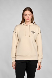 Худи женское Anta 862418733-3 бежевое XS