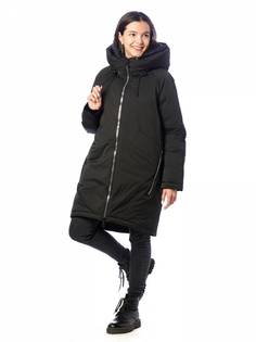Пальто женское EVACANA 3970 черное 46 RU