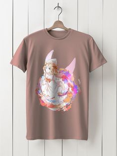 Футболка унисекс HYPNOTICA Игра Touhou - 883 розовая 3XL