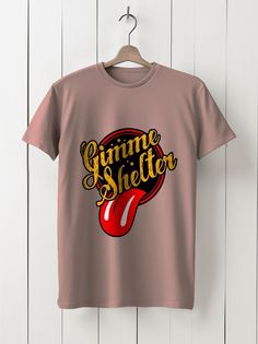 Футболка унисекс HYPNOTICA Музыка The Rolling Stones - 277 розовая S