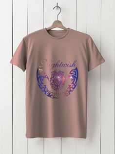 Футболка унисекс HYPNOTICA Музыка Nightwish - 254 розовая M