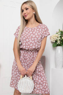 Платье женское LT Collection Хельга розовое 48 RU