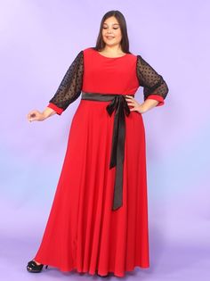 Платье женское Magesty П-Арабелла красное 72-74 RU