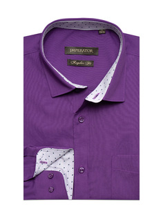 Рубашка мужская Imperator Amaranth фиолетовая 41/170-178