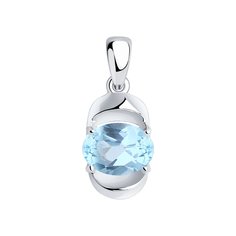 Кулон из серебра Diamant 94-330-00760-1, топаз