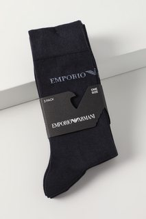 Комплект носков мужских Emporio Armani 302402 4R254 синих one size