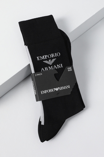 Комплект носков мужских Emporio Armani 302302 3F273 черных one size
