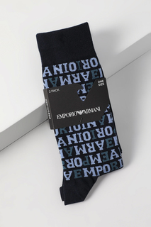 Комплект носков мужских Emporio Armani 302302 3F280 синих one size