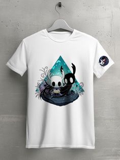 Футболка унисекс HYPNOTICA Игры Hollow Knight -20 белая XS