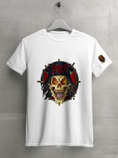 Футболка унисекс HYPNOTICA Музыка Slayer белая XS