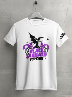 Футболка унисекс HYPNOTICA Музыка Black Sabbath - 195 белая 3XL