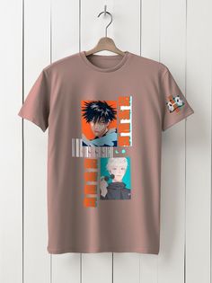 Футболка унисекс HYPNOTICA Аниме Магическая битва - 109 розовая S