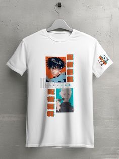 Футболка унисекс HYPNOTICA Аниме Магическая битва - 109 белая 3XL