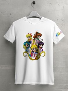 Футболка унисекс HYPNOTICA Sailor Moon Crystal - 169 белая L