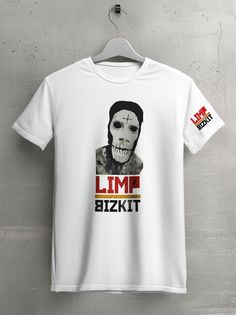 Футболка унисекс HYPNOTICA Музыка Limp Bizkit белая 2XL