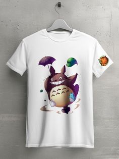 Футболка унисекс HYPNOTICA Аниме My Neighbor Totoro - 43 белая 3XL