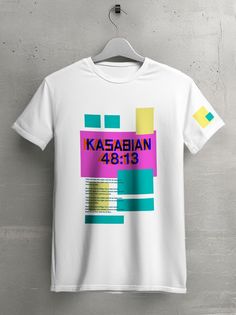 Футболка унисекс HYPNOTICA Музыка Kasabian белая 2XS
